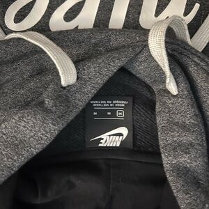 Gray Nike Hoodie size M